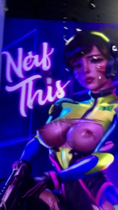 Dva Tribute Her hot body cum Large amount of semen SOP