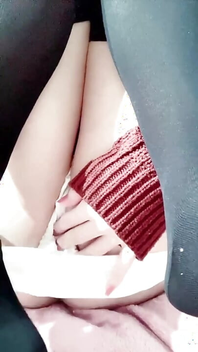 Knit X Knee High X White Full Back Panties