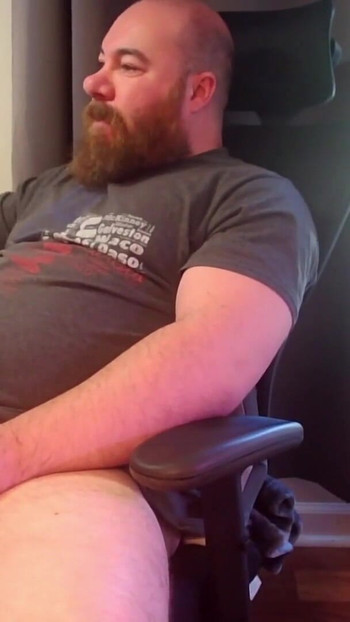 Memorable moment from "Shootin Some Cum Outta the Fat Balls"