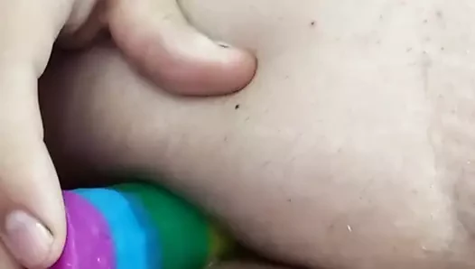 Transgirl sıkı kıçını sikikleri.
