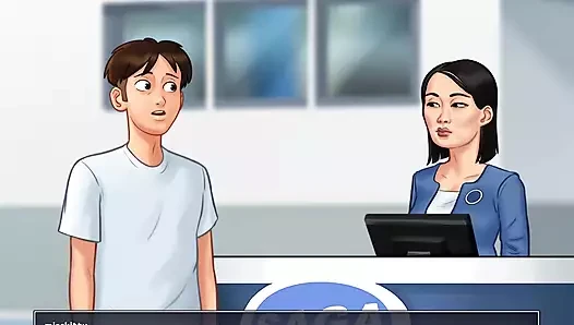 SUMMERTIME SAGA Part 325 - Wet Sex On The Sofa By MissKitty2K