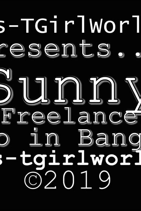 Thai TS beauty Sunny cums