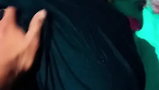 I Enter My Room and I Find My Stepmother-in-law Lying Down and I Had to Give Her Cock