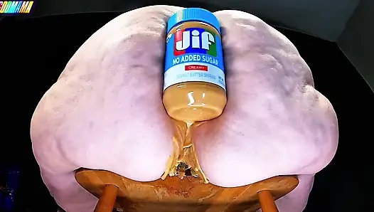 Pb &j Arsch-sandwich 2