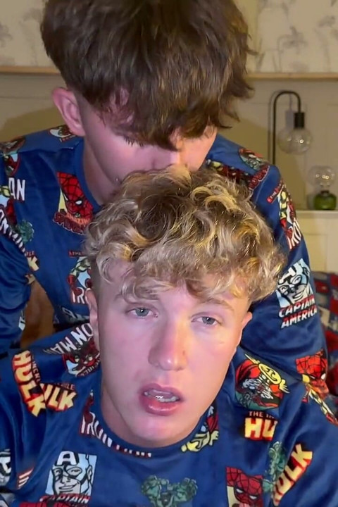 Twink Couple Fuck in Bed, Then Solo Cumshots