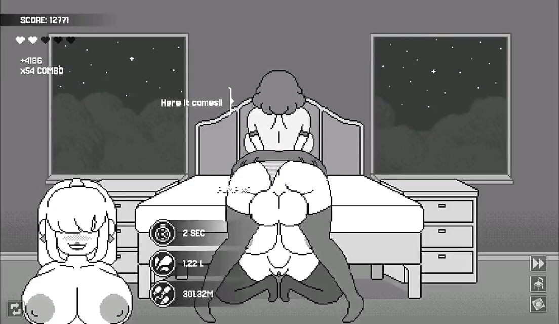 The most crazy futanari game - wife's bedroom gameplay