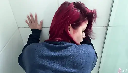 Just a quickie with my friend's daughter in the bathroom what could go wrong?