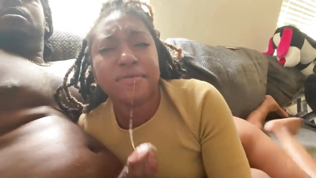 Big Fat Black Guy Making Me His Lily Throat Goat for the Day Str8rich Bbczilla