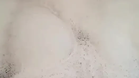 Soaking my tired feet