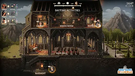 Sisters in sin gameplay teil 14 – rebecca hält den schlüssel in ihre muschi