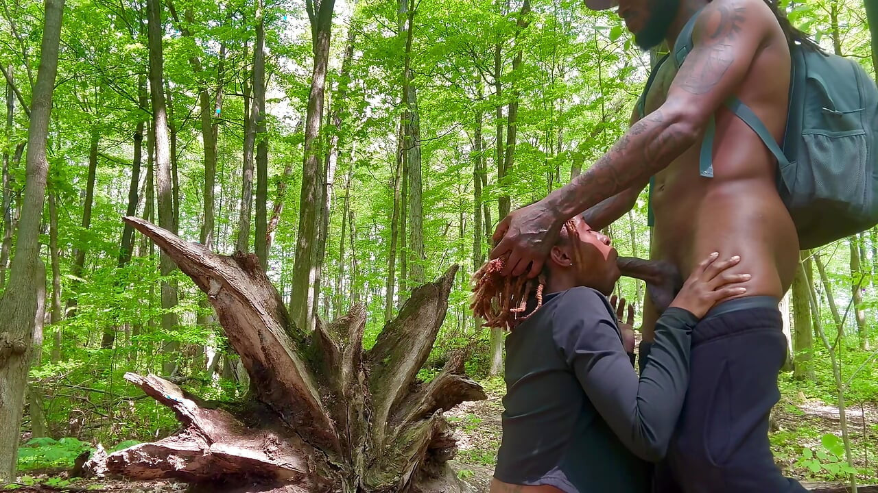 A Nature Walk and Facial In The Woods