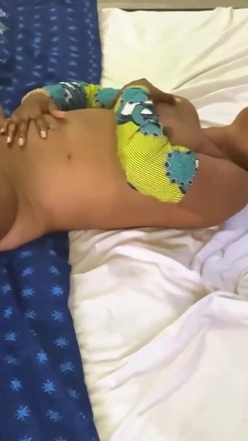 Captivating moment from "Submissive Ebony Teen Finger Fucked By Busty MILF In Rough Lesbian Hookup"
