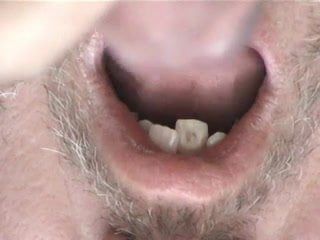 cum in my own mouth