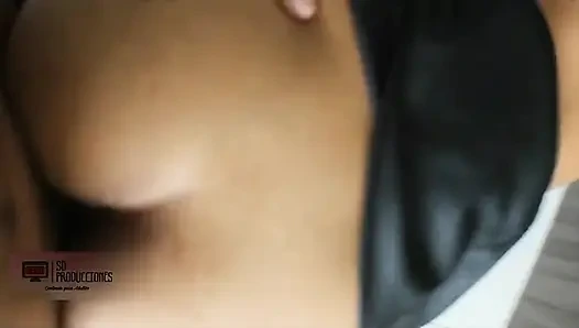 She Is Showing Me Riding Skills and I Filled Her Pussy with Cum