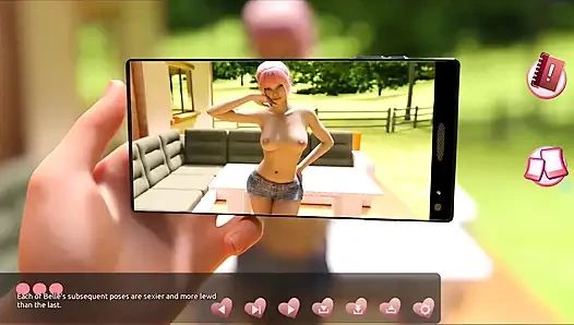 Helping the hotties # 5 - Johannes reparierte das Dach und nahm einen Gipfel bei Naomi hile, sie zog sich aus.