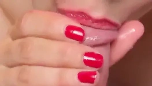 Best ever close up blowjob