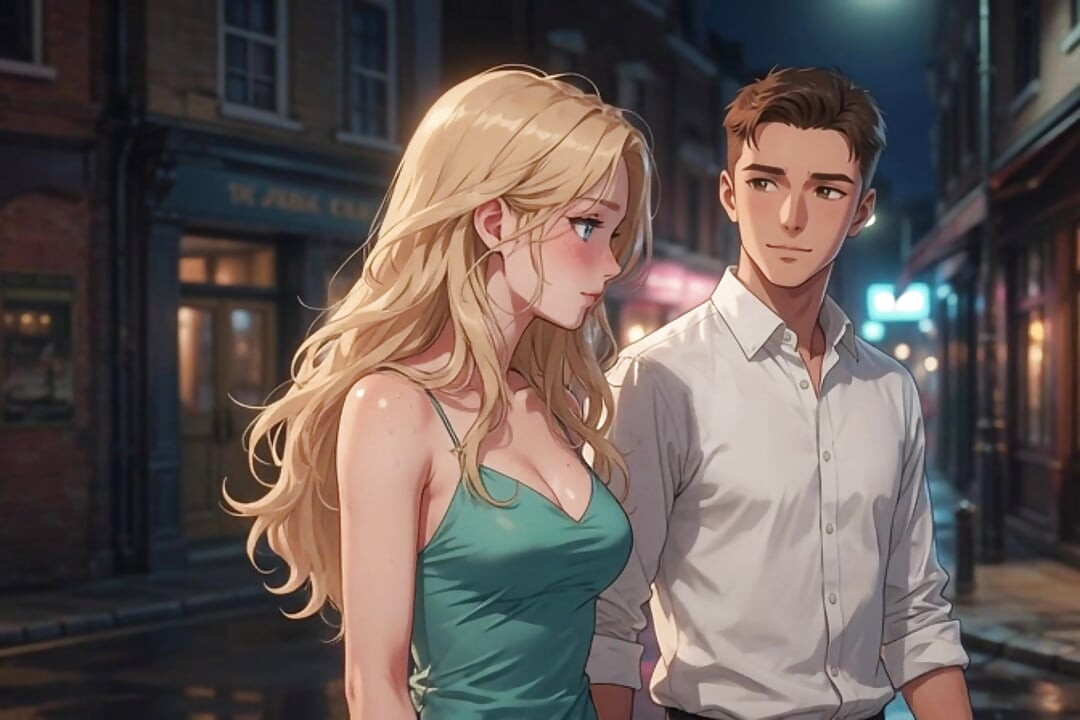 I Told My Husband the Short Dress Was a Bad Idea for the Bar (AI Generated)