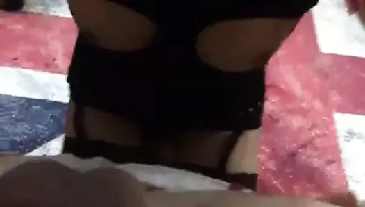 Russian asian shemale suck cock and lick ass