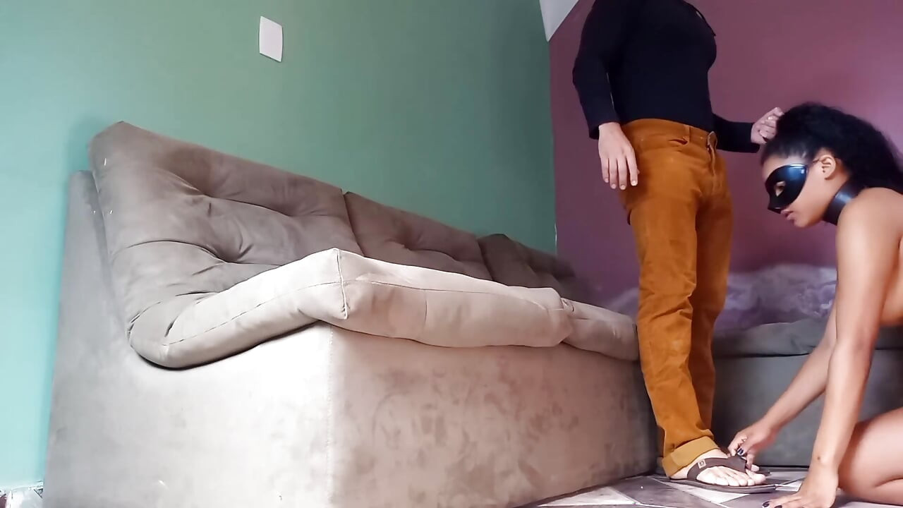 Submissive Stepdaughter in Deep Throat and Sniffing Cum (032821) Part 1