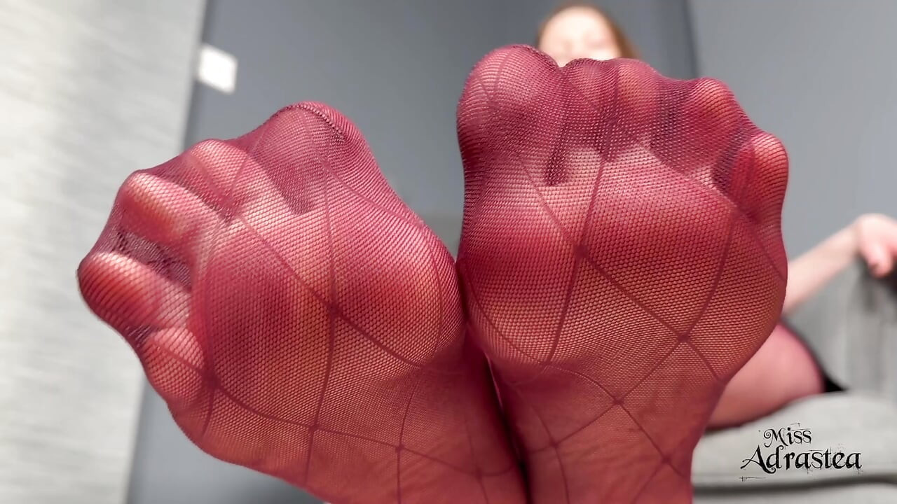 Worship My Fragrant Feet and Cum on My Countdown! - Pantyhose Domination with Foot Worship, and JOI with Miss Adrastea