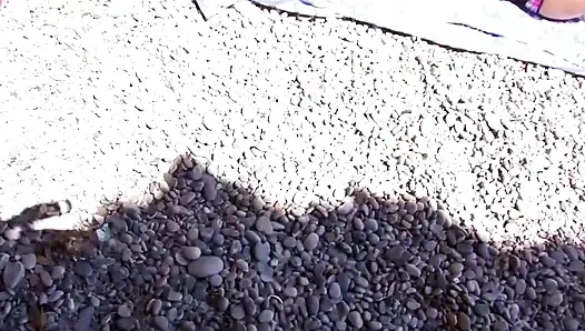 Blondes on the Beach Do Anal Sex Scene 02 Alone Girl on the Beach Takes Big Cock in the Ass