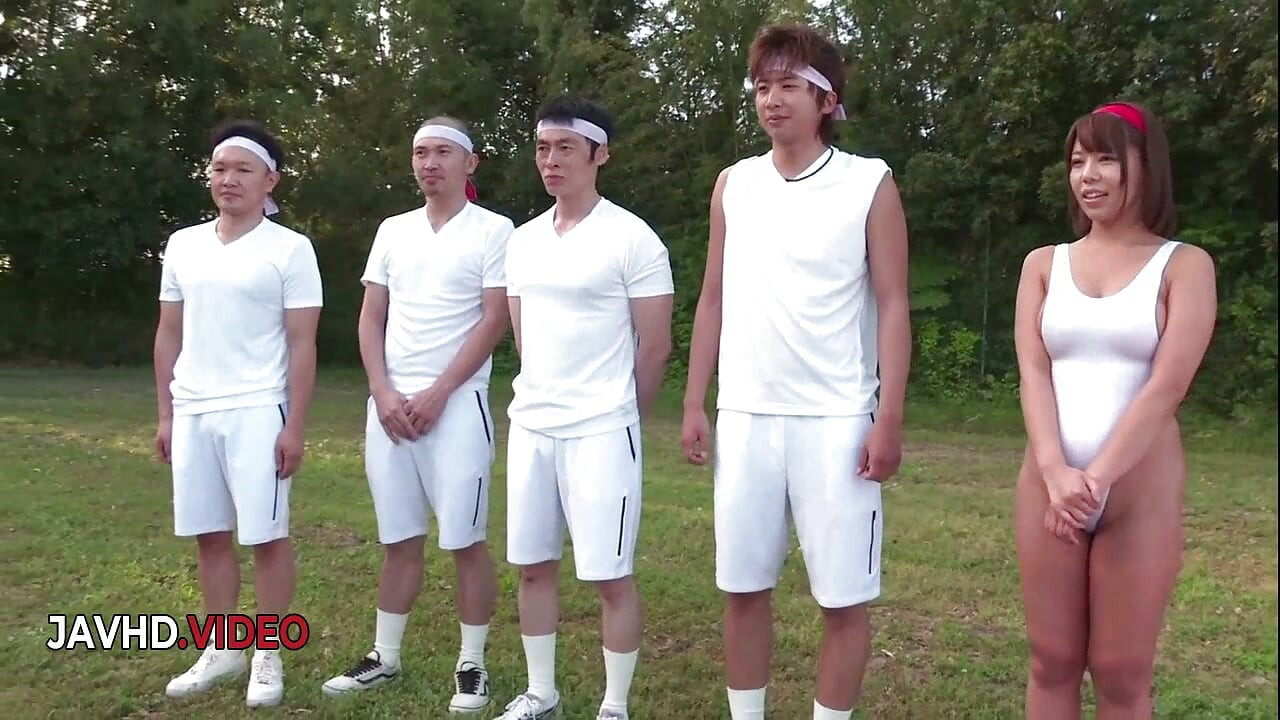 Sara Saijo's Wild Outdoor Japanese Gangbang Adventure