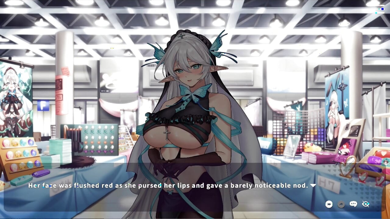 Hentai hra - Vdaná žena cosplays her vtuber na události a má sex - V-Milenec