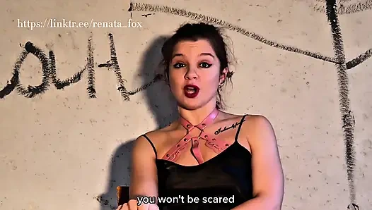 Instruksi untuk masturbasi di gedung terbengkalai