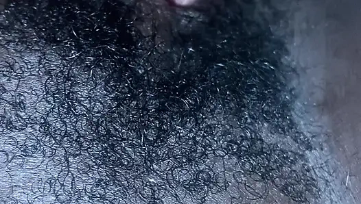 my wet creamy hairy black pussy