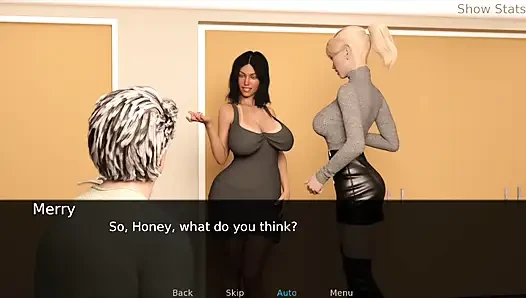 Project hot wife - Jenny helped Merry get dressed