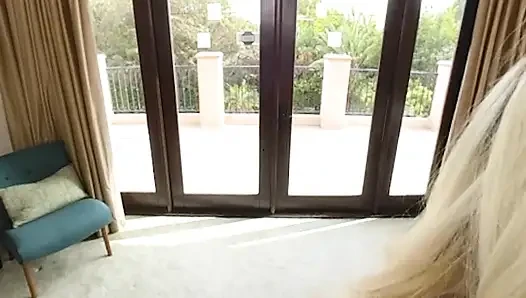 Badoinkvr sebelum pergi keluar, kamu harus mengosongkan pelermu dan lilly bell udah siap membantu bagian 1