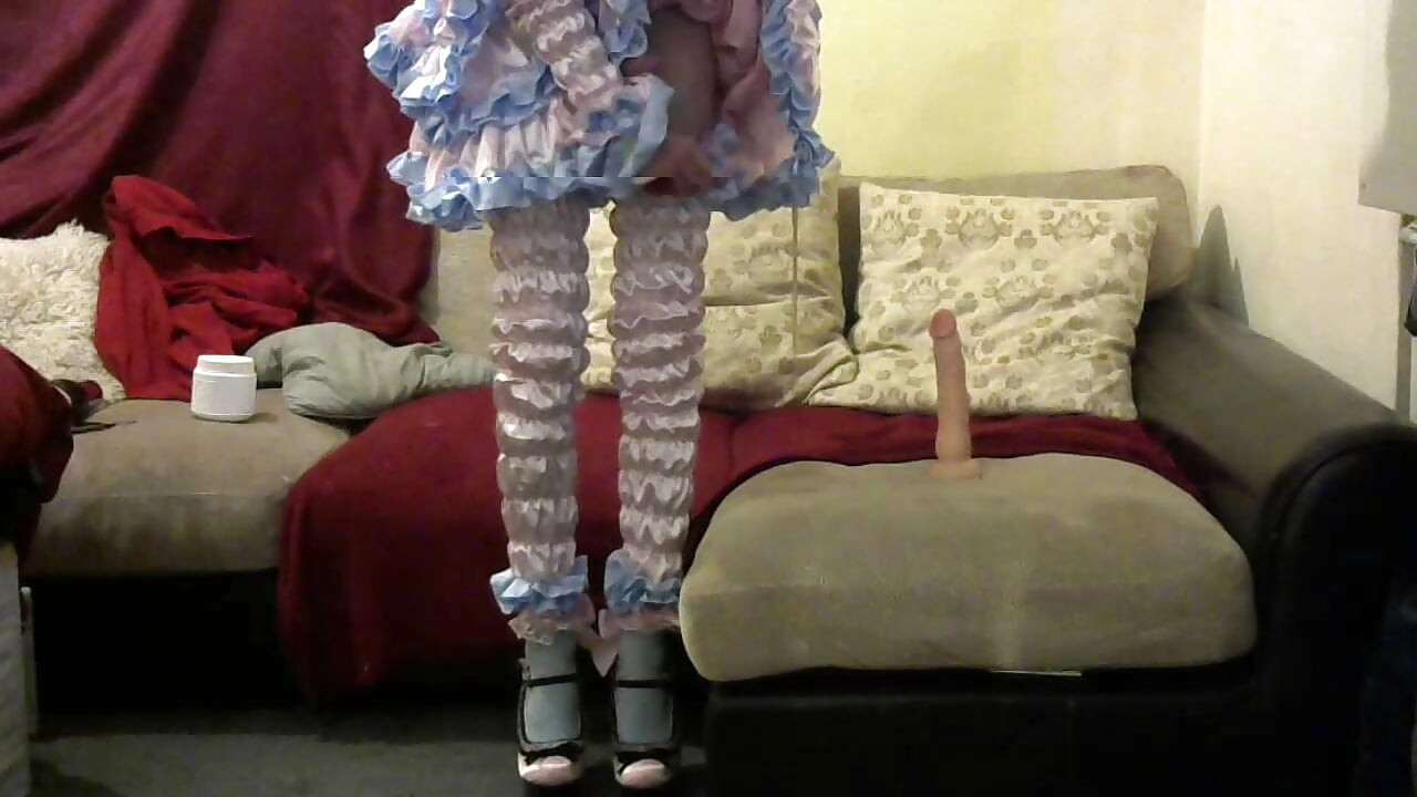 Prissy Little Sissy Pansy being a good girl for Mistress