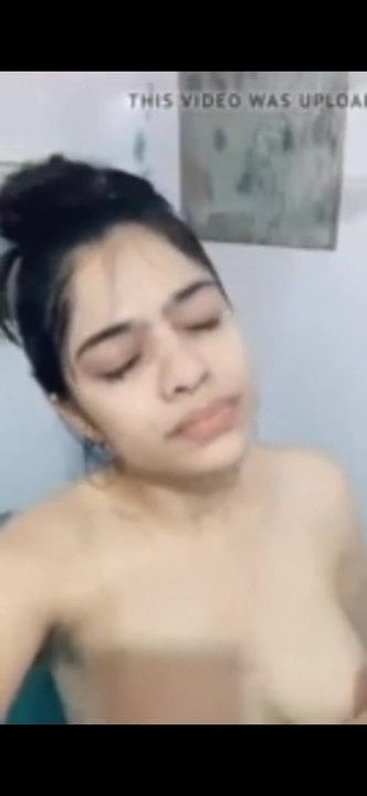Bathing girlfriend