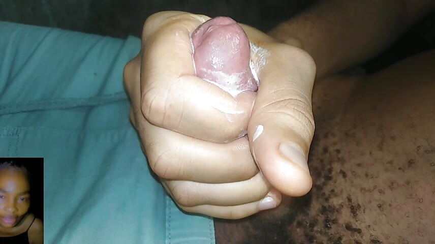 Minha namorada buceta em uma vídeo chamada