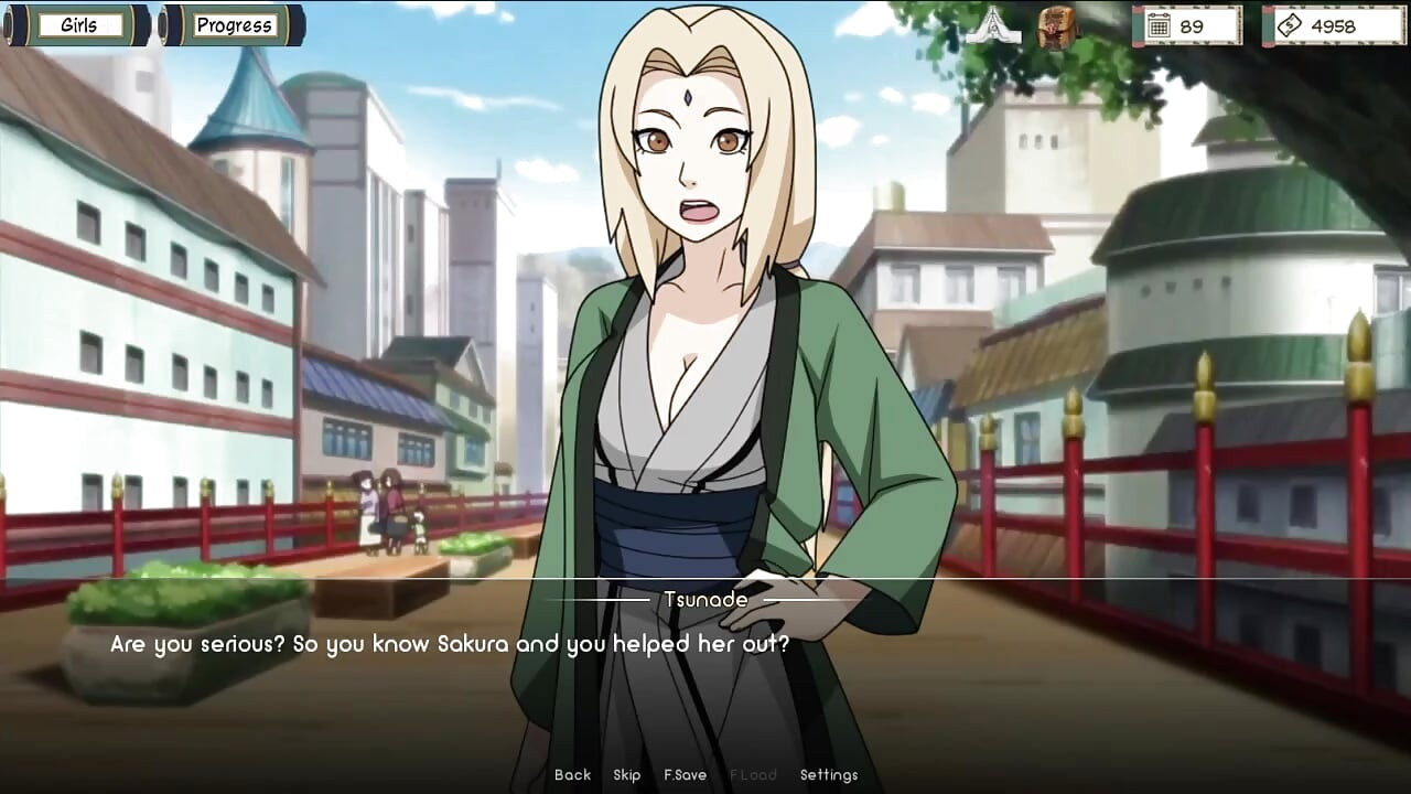 Naruto - Kunoichi Trener v0.13 Dio 37 Gola Tsunade -sama od Loveskysan69