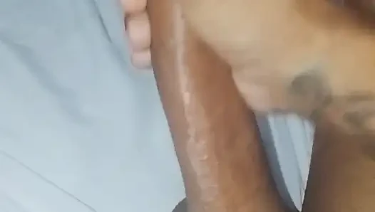 Big cock masturbating soft and slow