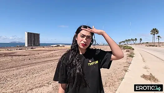 German Bitch Hunter Scores Another Stunning Beauty on Camera