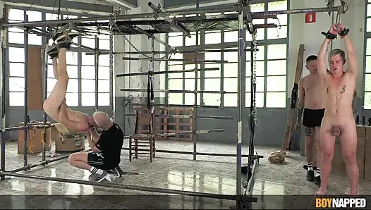 Boynapped - Dom Daddy Uses Two Twinks Part 1: Master Kane Bounds And Tor...