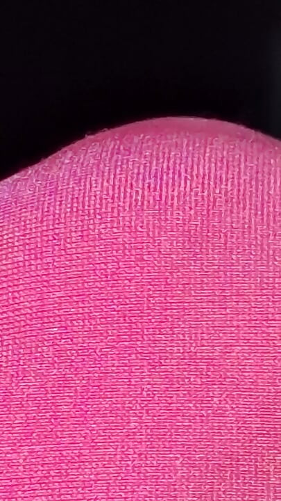 Bright pink panty pee
