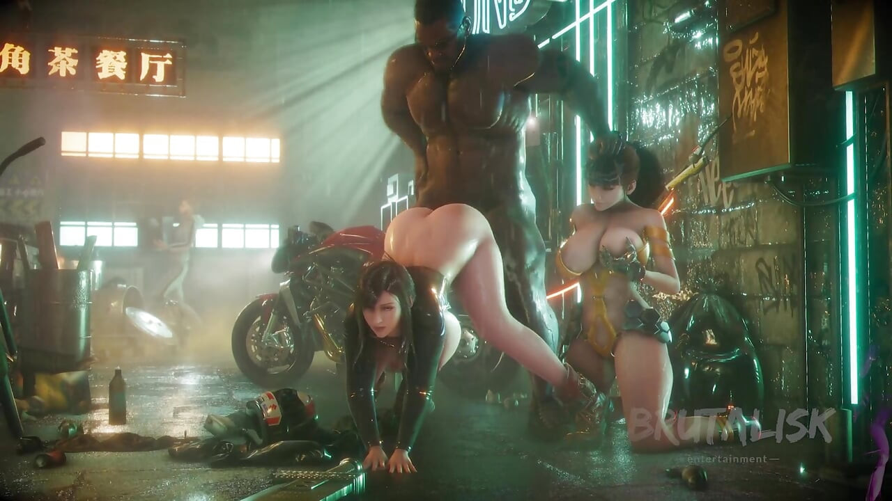 हॉट राइड EVE और Tifa वर्जन्स पार्ट 2