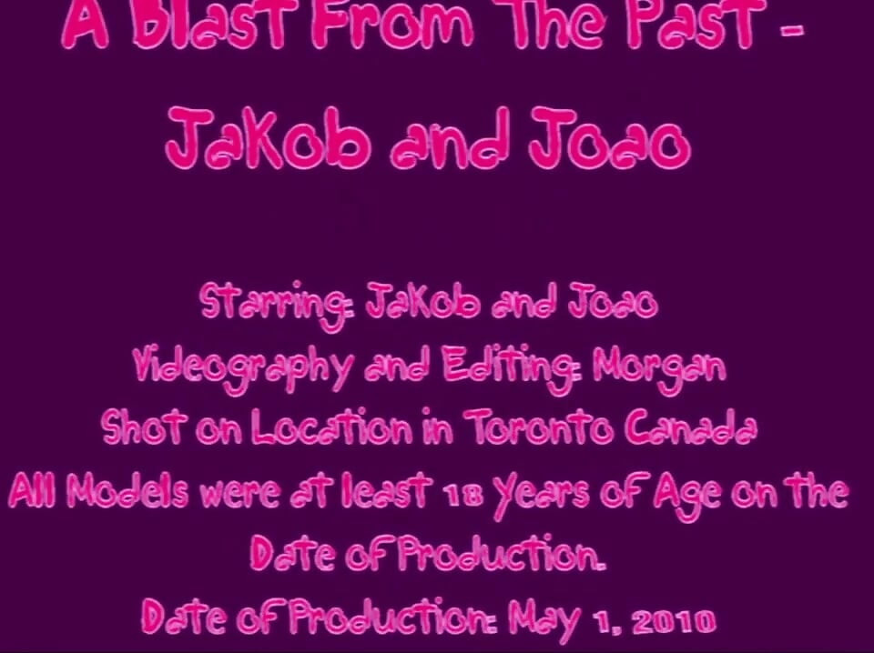 A blast from the past - Jakob, Joao