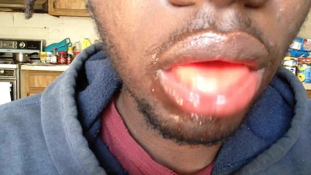 Sucking on a Popsicle...
