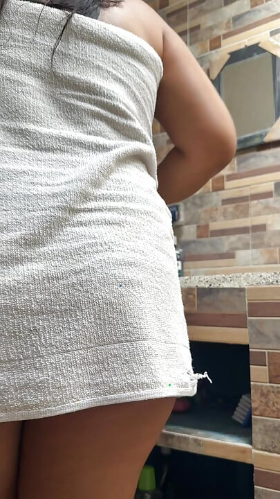 I find my father's wife doing laundry alone and ends up with a vagina full of semen REDPO