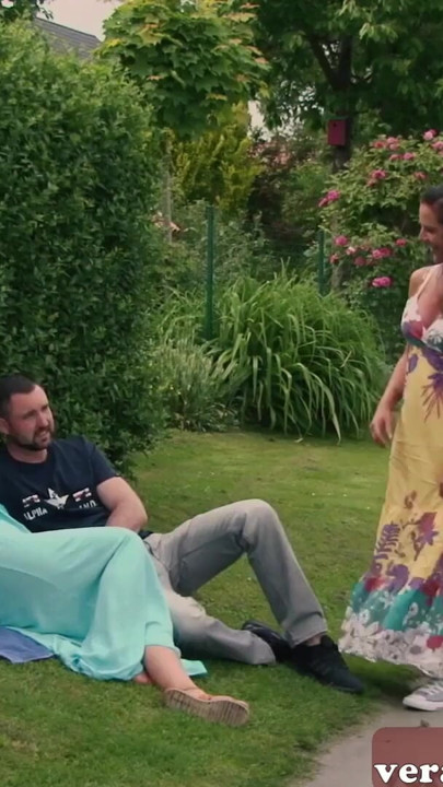 HORNY LONELY GERMAN HOUSEWIFE PICK UP YOUNGER GUY | Clip 1