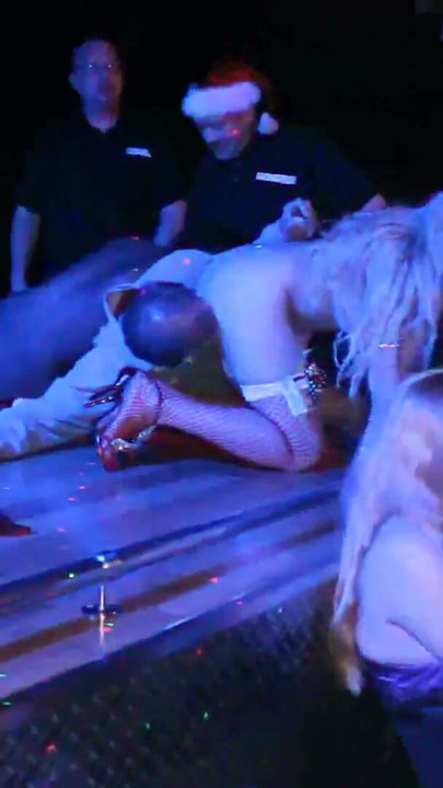 Dirty D Wild Christmas Gangbang In Strip Club | Clip 2