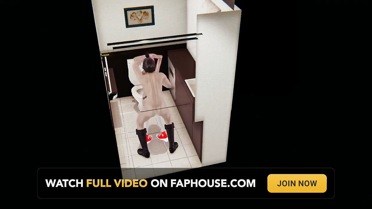 Yaoi - Femboy Fucked in a Japanese Public Toilet