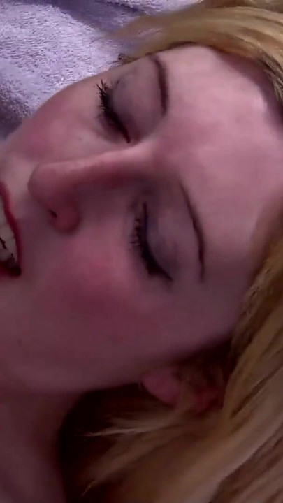 Epic moment from "Big boobed blonde in negligee sucks stranger's dick on beach"