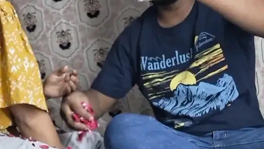 Sweetsex2001i was mopping the house, I was on the boss and my back was hurting a lot, sir, it felt very good now.