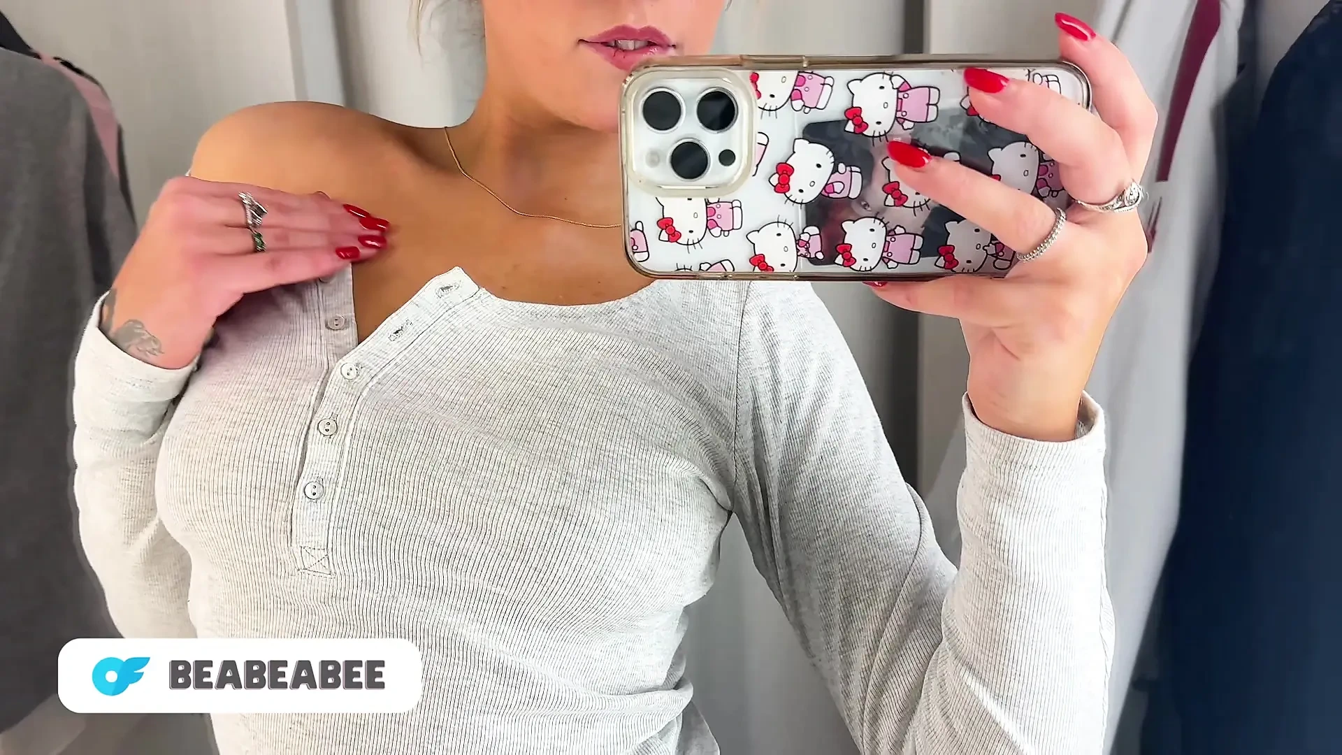 Petite Teen  Try on haul lingerie + body