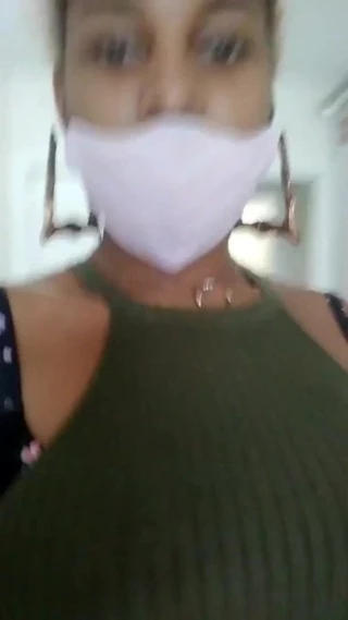 Tranny Flashes Dick To a Guy